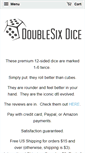 Mobile Screenshot of doublesixdice.com